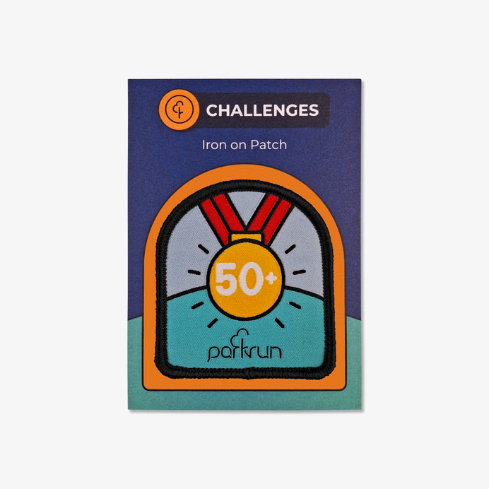 parkrun CHALLENGES parkrun Obsessive 50 Woven Patch