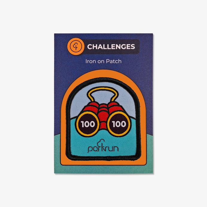 parkrun CHALLENGES Explorer 100 Woven Patch