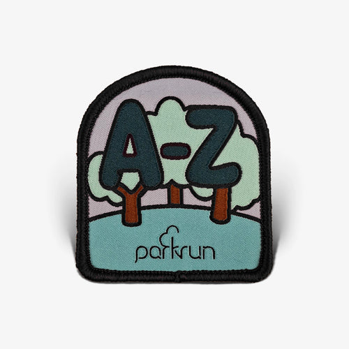 parkrun CHALLENGES Alphabeteer Woven Patch