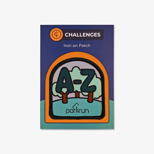 parkrun CHALLENGES Alphabeteer Woven Patch