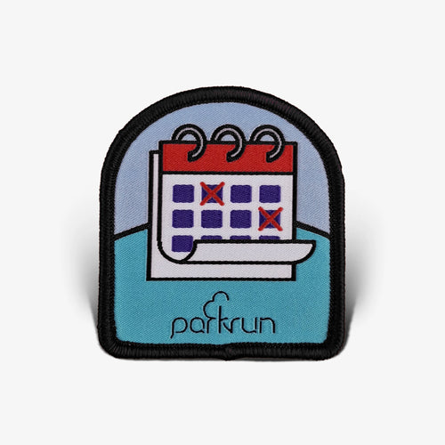 parkrun CHALLENGES Monthly Woven Patch