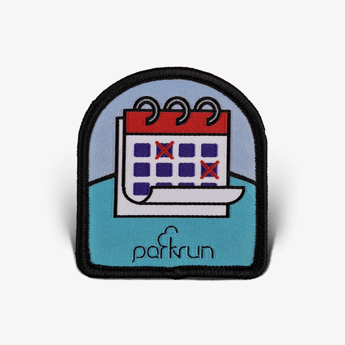 parkrun CHALLENGES Monthly Woven Patch