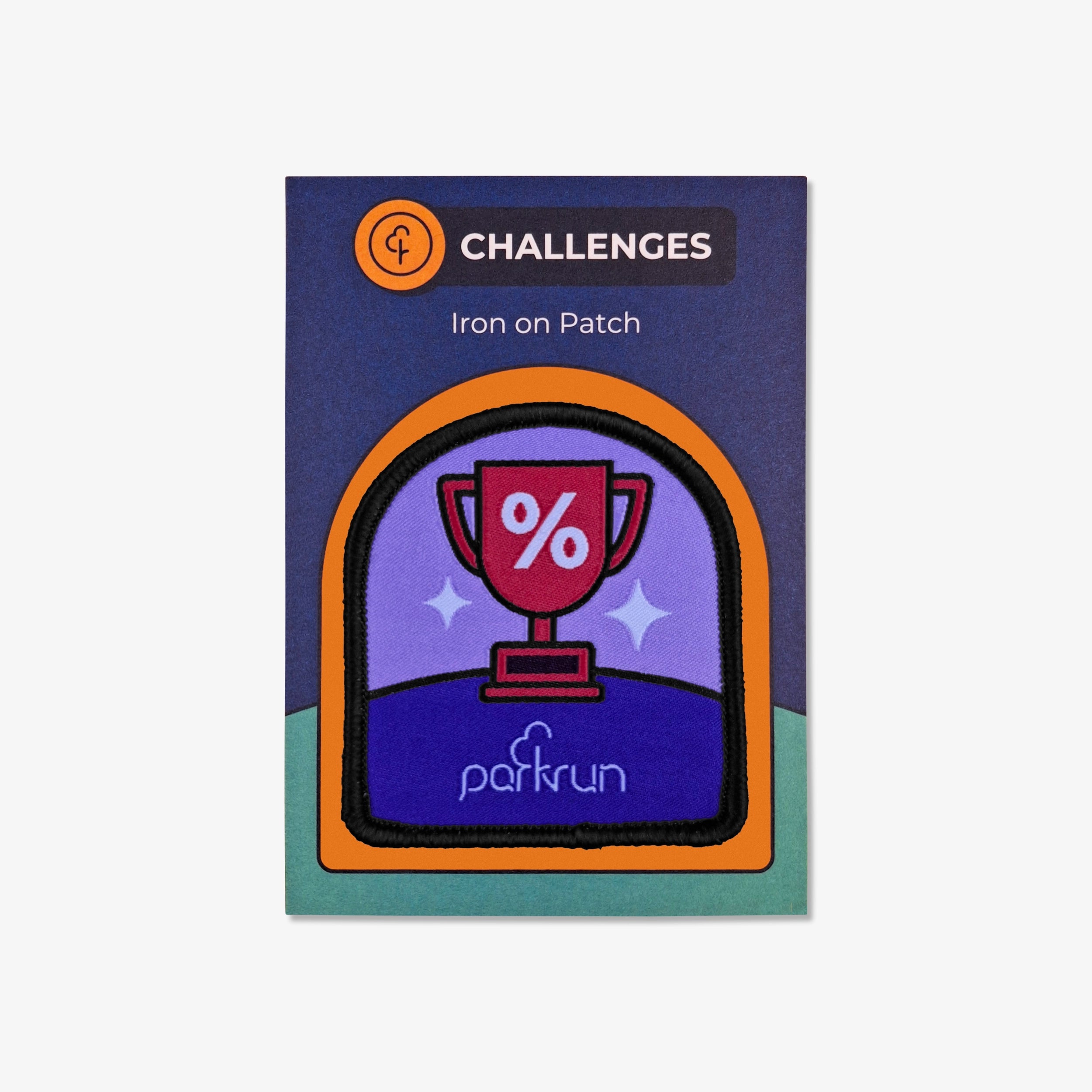 parkrun CHALLENGES Volunteer Ratio Woven Patch