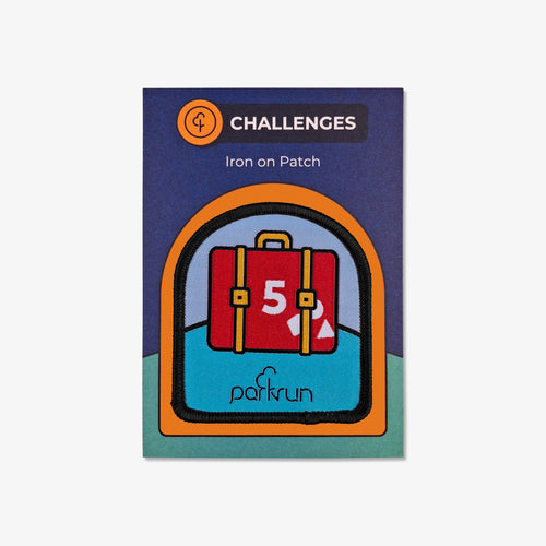 parkrun CHALLENGES Tourist Streak Woven Patch