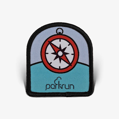 parkrun CHALLENGES Compass Club Woven Patch