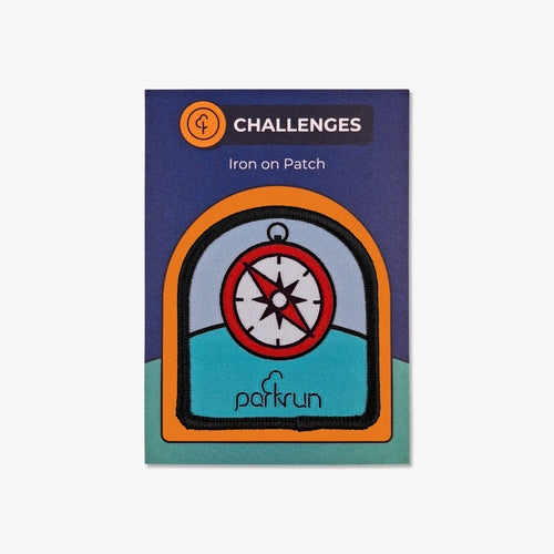 parkrun CHALLENGES Compass Club Woven Patch
