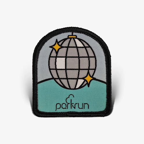 parkrun CHALLENGES Staying Alive Woven Patch