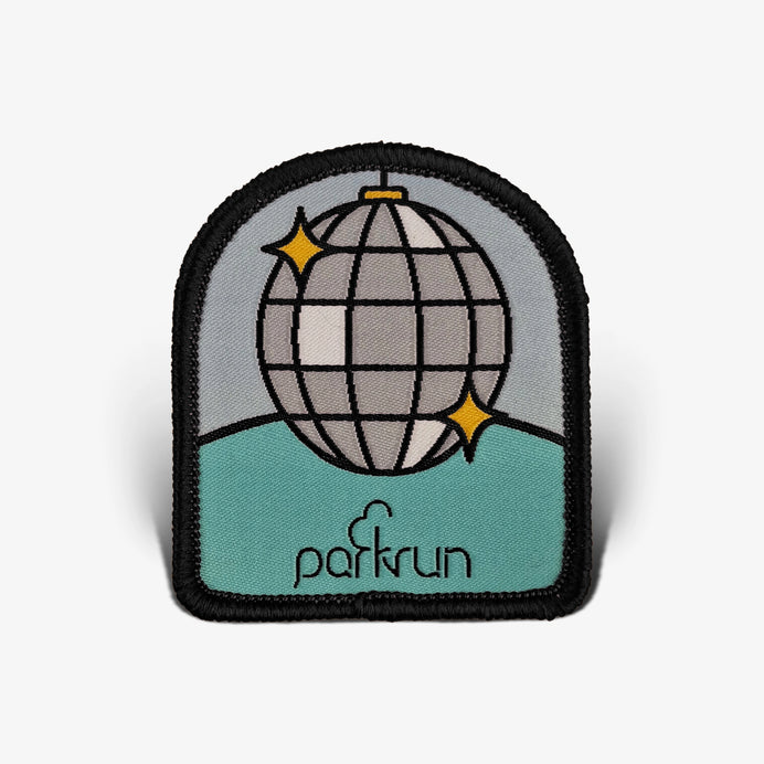 parkrun CHALLENGES Staying Alive Woven Patch