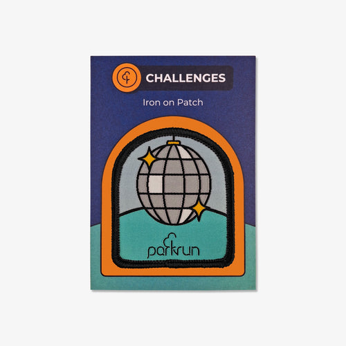 parkrun CHALLENGES Staying Alive Woven Patch