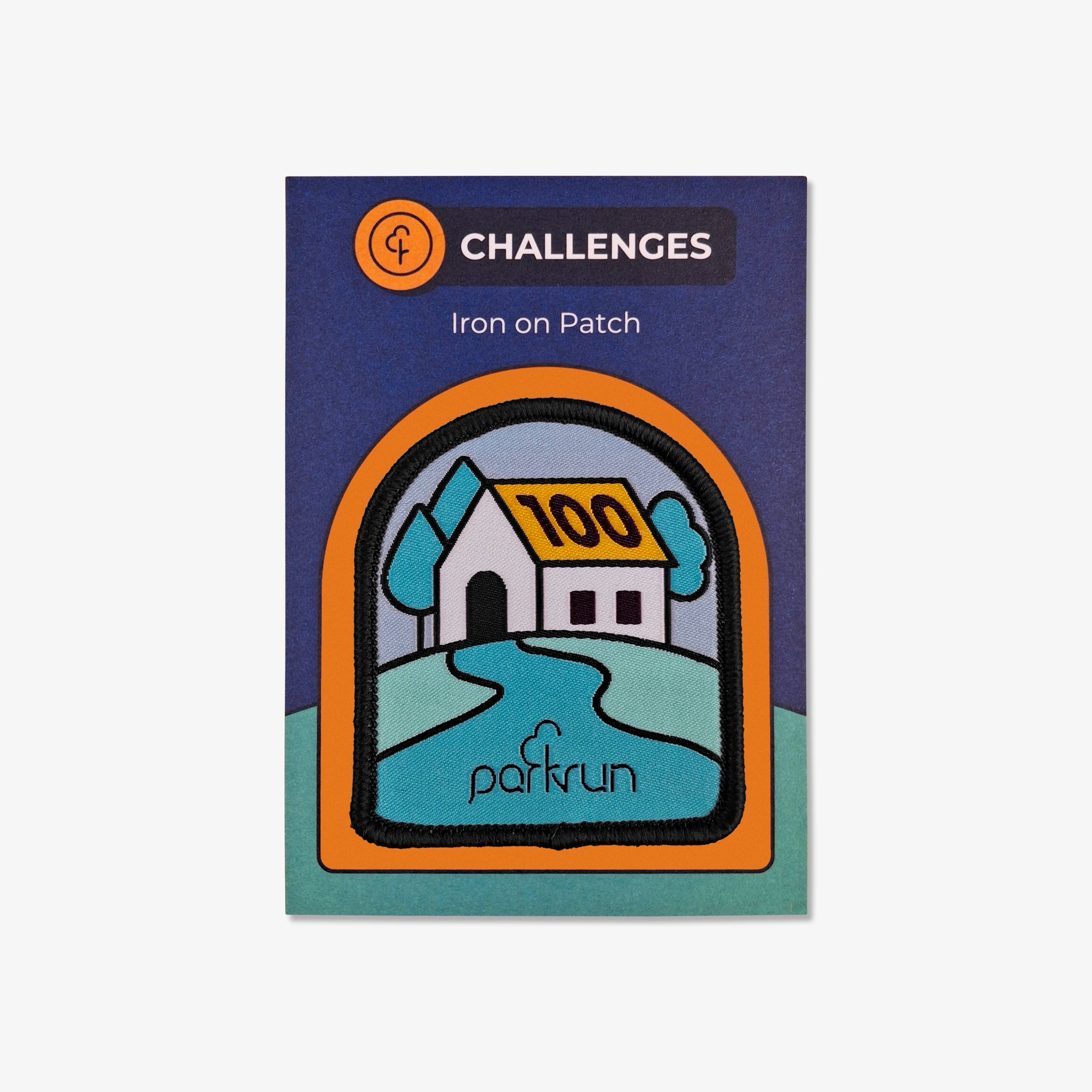 parkrun CHALLENGES Single-Ton Woven Patch