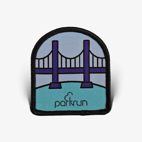 parkrun CHALLENGES The Full Ponty Woven Patch
