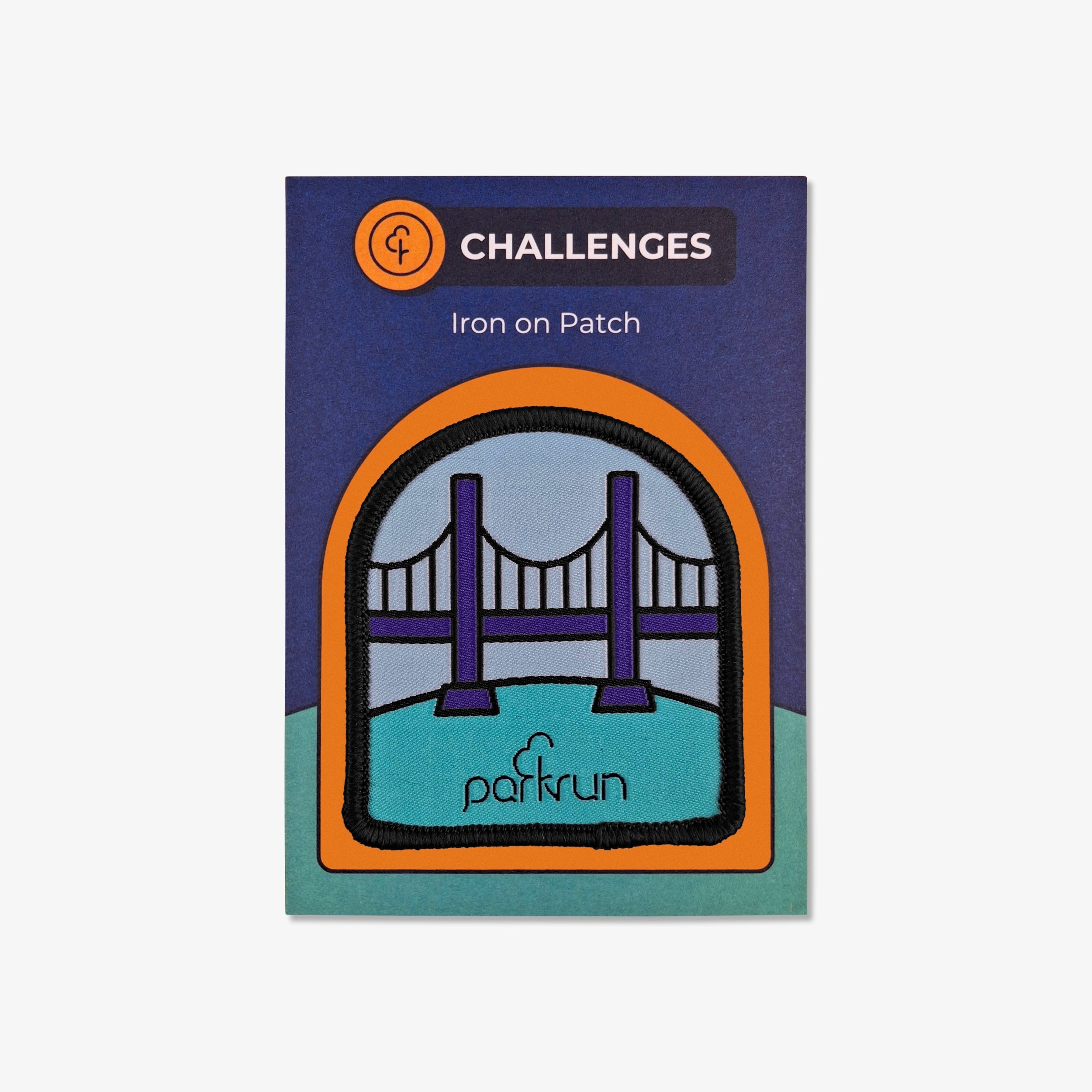 parkrun CHALLENGES The Full Ponty Woven Patch