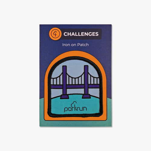 parkrun CHALLENGES The Full Ponty Woven Patch