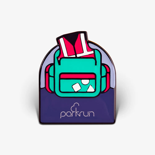 parkrun CHALLENGES Volunteer Tourist Pin Badge