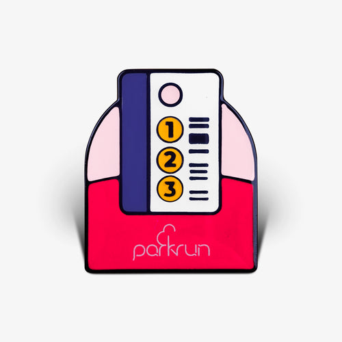 parkrun CHALLENGES Position Bingo Pin Badge