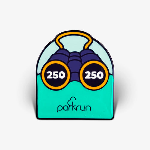 parkrun CHALLENGES Explorer 250 Pin Badge