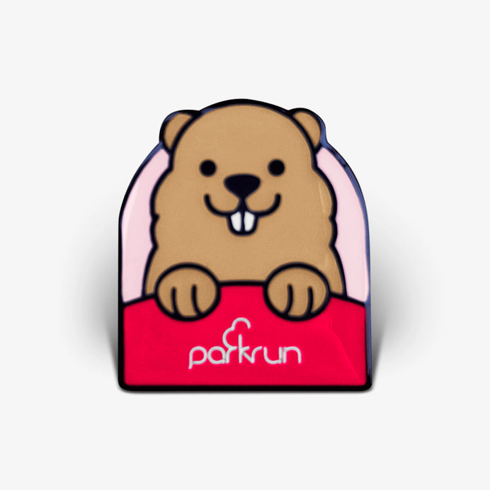 parkrun CHALLENGES Groundhog Day Pin Badge