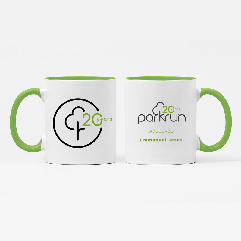 parkrun 20th Anniversary Mug