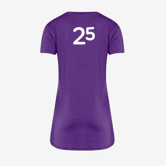 parkrun Milestone Women's T-Shirt 25 - Purple