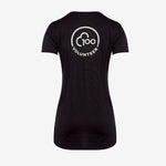 parkrun Milestone Womens Volunteer T-Shirt 100 - Black