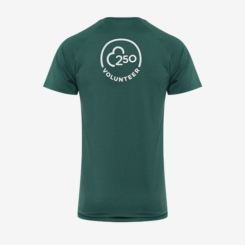 parkrun Milestone Mens Volunteer T-Shirt 250 - Green