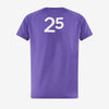 parkrun Milestone Junior T-Shirt 25 - Purple