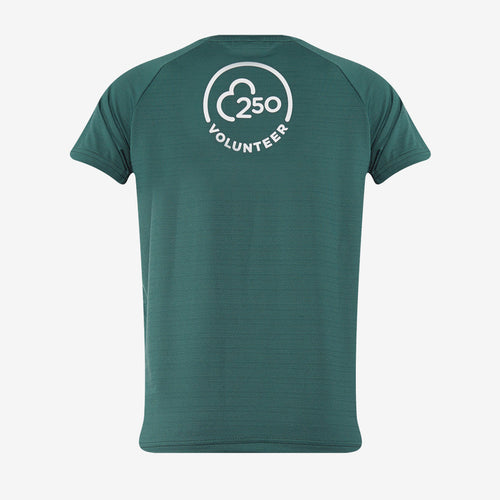 parkrun Milestone Youth Volunteer T-Shirt 250 - Green