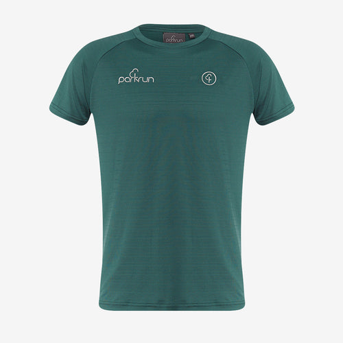 parkrun Milestone Youth Volunteer T-Shirt 250 - Green