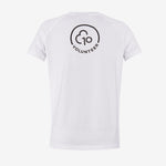 parkrun Milestone Junior Volunteer T-Shirt 10 - White