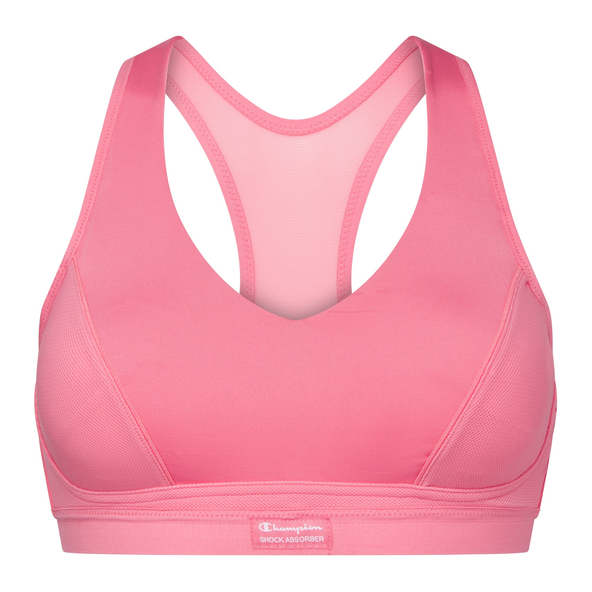 Shock Absorber Pump Padded Run Bra - Coral