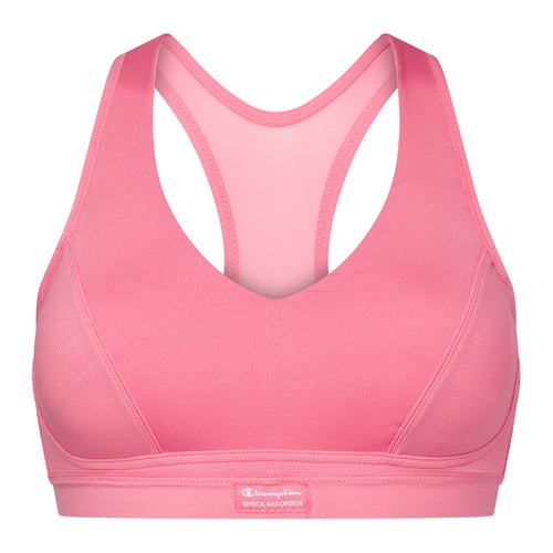Shock Absorber Pump Padded Run Bra - Coral