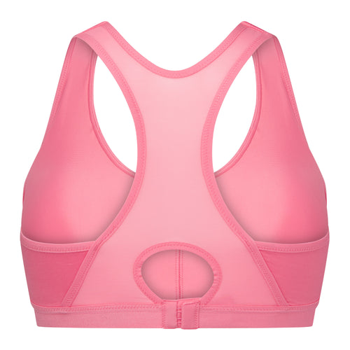 Shock Absorber Pump Padded Run Bra - Coral