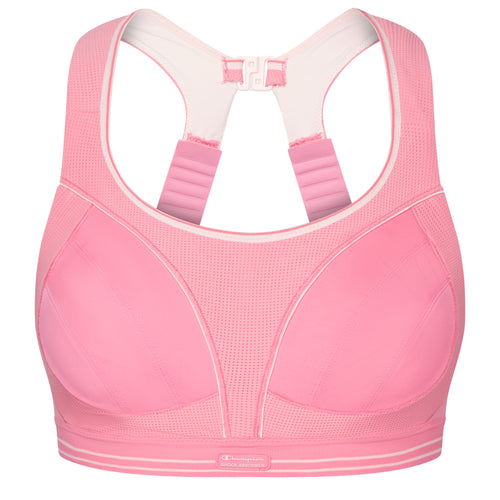 Shock Absorber Ultimate Run Bra - Coral Pink