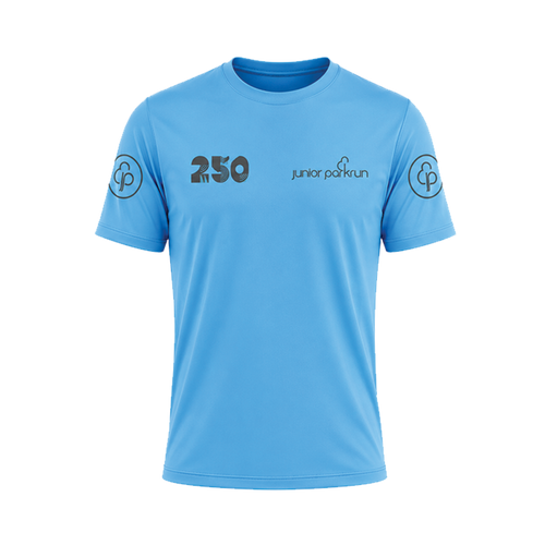 junior parkrun Meilenstein 250 T-Shirt