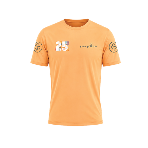 junior parkrun Meilenstein 25 T-Shirt
