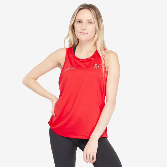parkrun Milestone Women's Vest 50 - Red