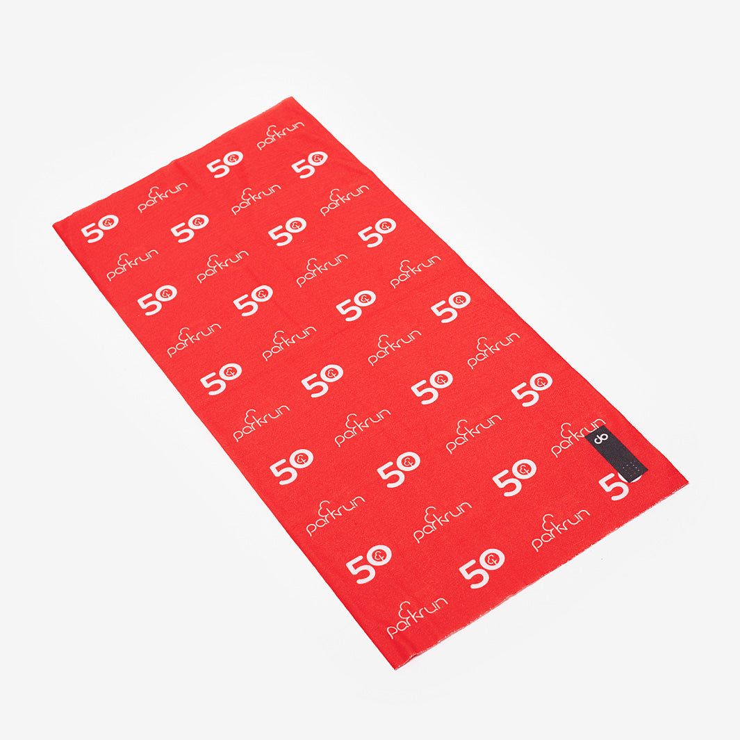 parkrun Run/Walk 50 Milestone parkwrap