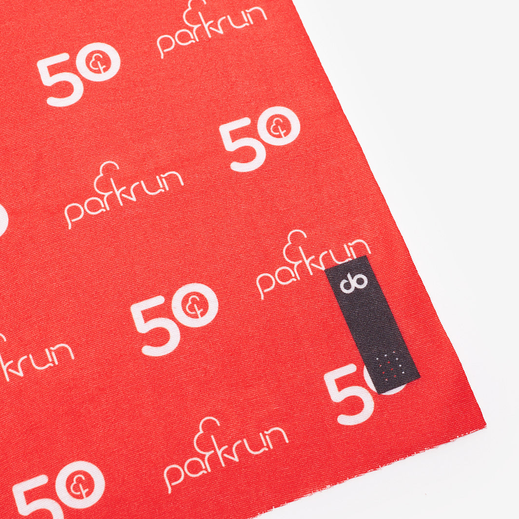 parkrun Run/Walk 50 Milestone parkwrap