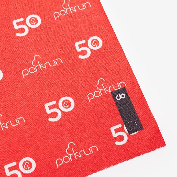 parkrun Run/Walk 50 Milestone parkwrap