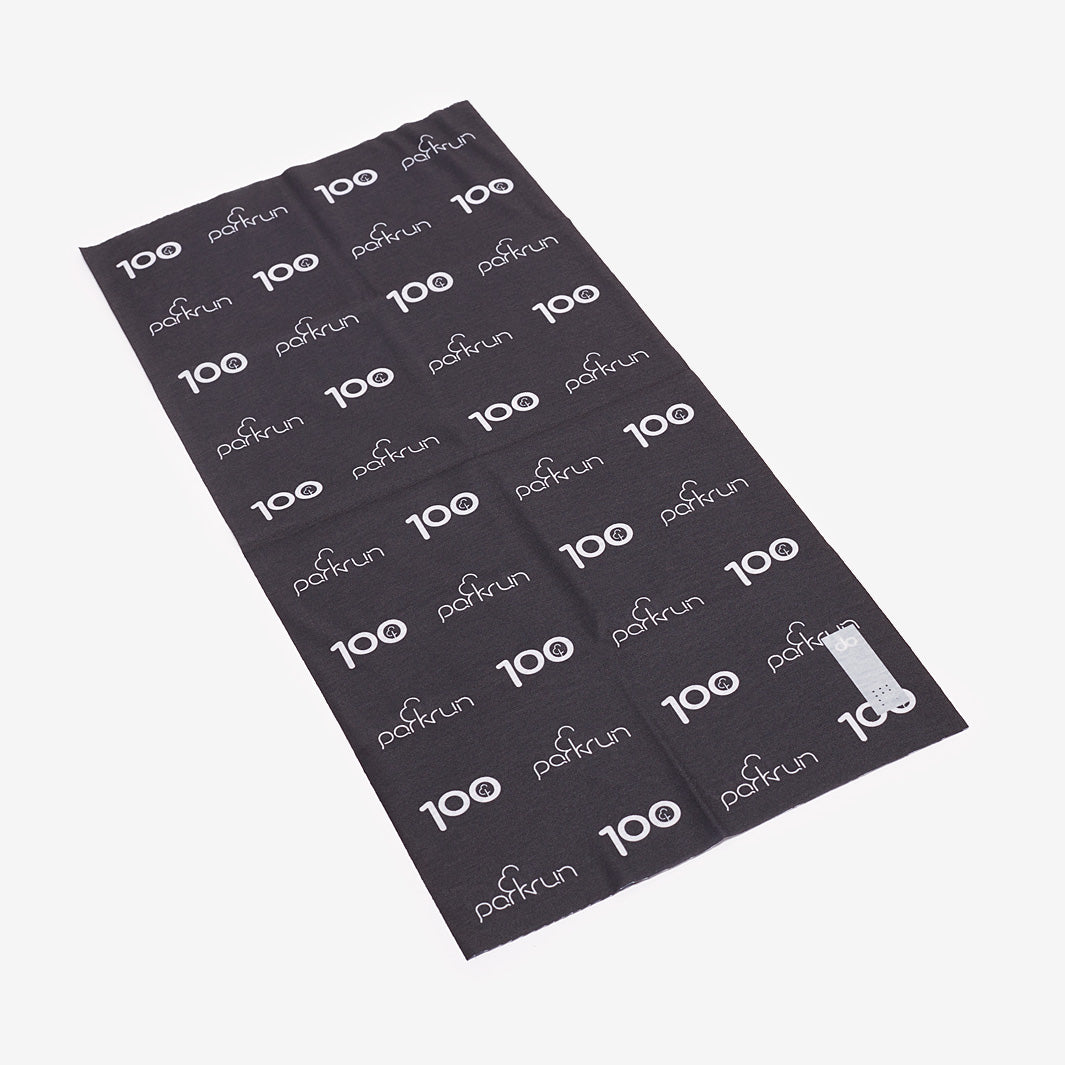 parkrun Run/Walk 100 Milestone parkwrap
