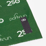 parkrun Run/Walk 250 Milestone parkwrap