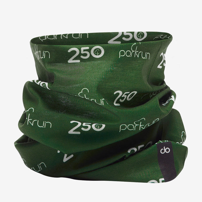 parkrun Run/Walk 250 Milestone parkwrap