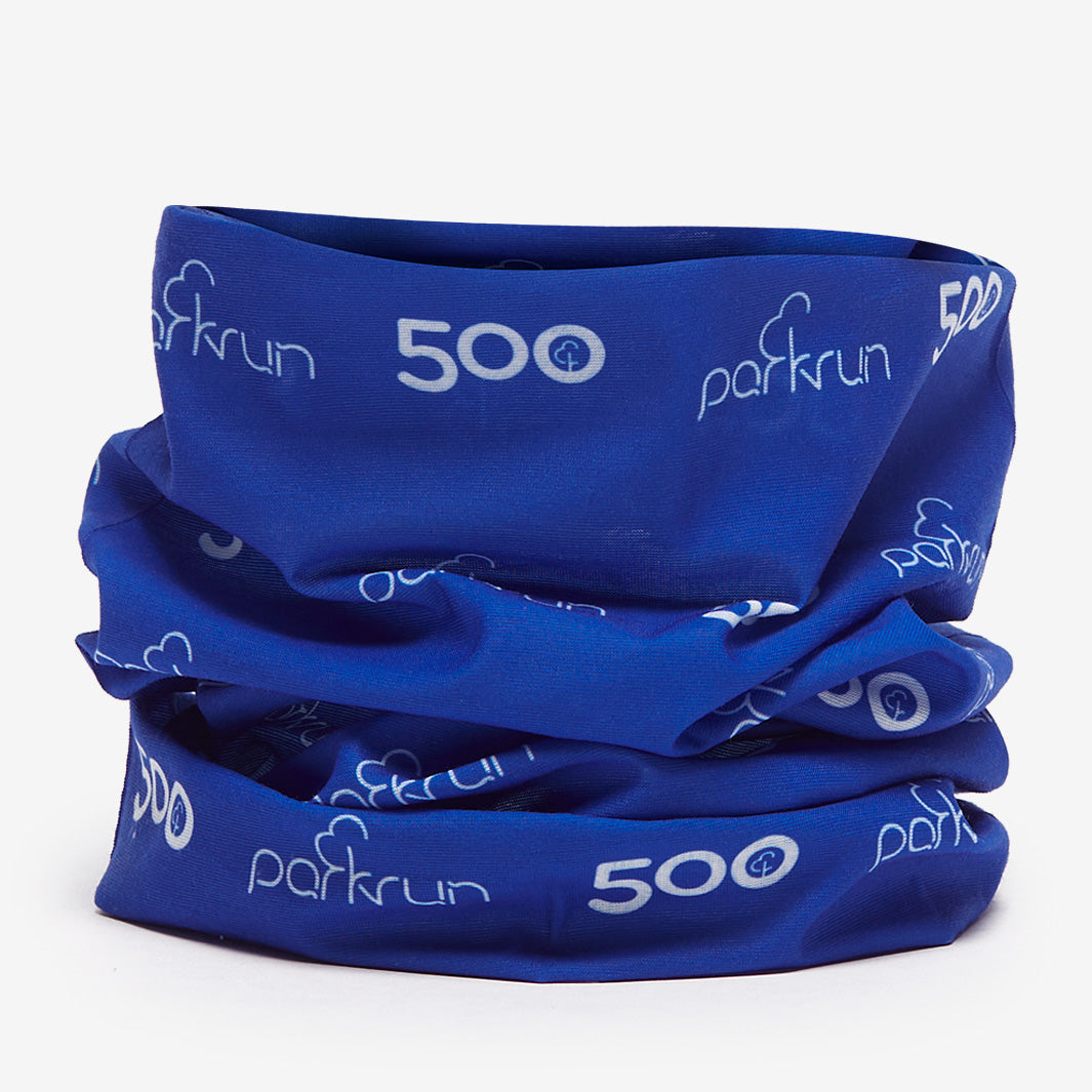 parkrun Run/Walk 500 Milestone parkwrap