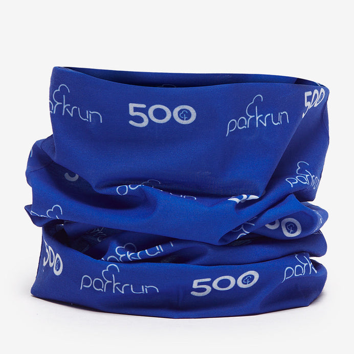 parkrun Run/Walk 500 Milestone parkwrap