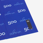 parkrun Run/Walk 500 Milestone parkwrap