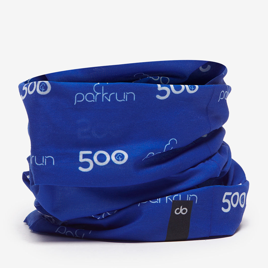 parkrun Run/Walk 500 Milestone parkwrap