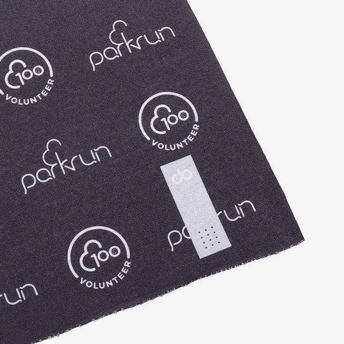 parkrun Volunteer 100 Milestone parkwrap