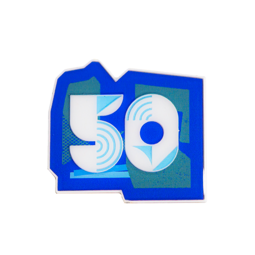 junior parkrun Milestone 50 Pin Badge