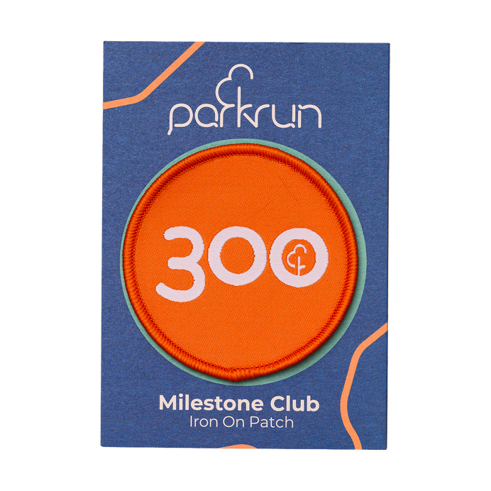 Run/Walk 300 Milestone Woven Patch