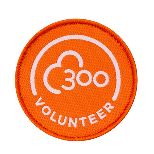 Volunteer 300 Woven Patch